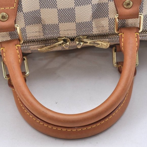 Damier Azur Speedy Bandouliere 30 Hand Bag - Picture 4 of 10